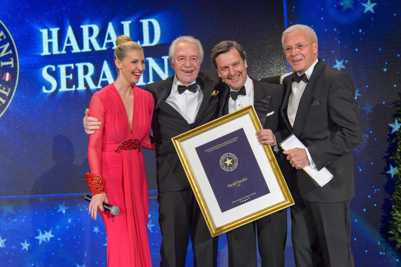 Prof. Harald Serafin bei der Gala
